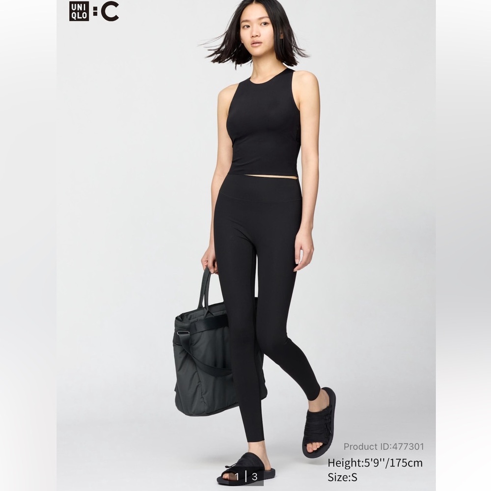 Uniqlo C black leggings
